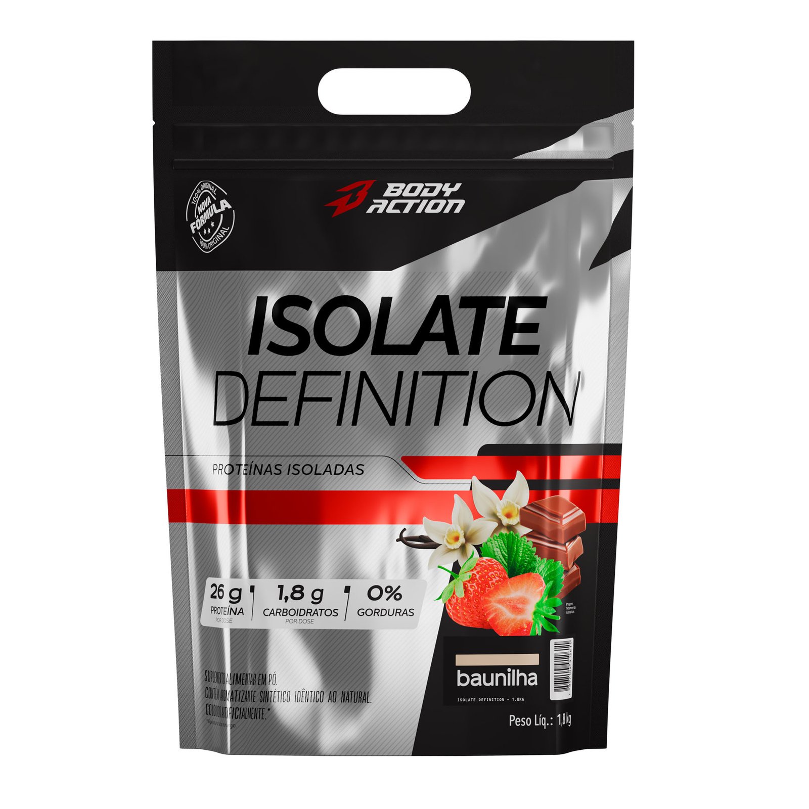 Isolate Definition  Proteína Isolada  Baunilha  1,8kg