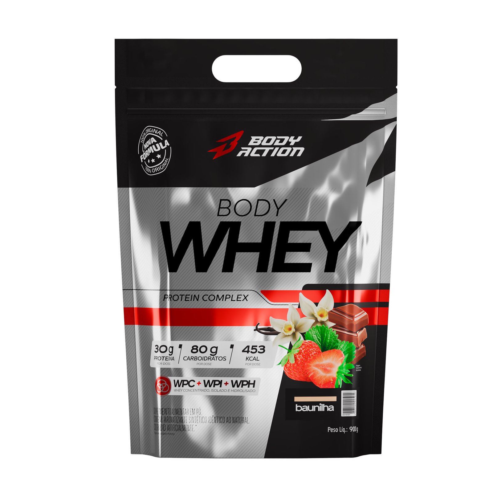 Whey Protein  Body Whey  30g Proteína  900g